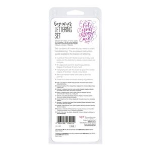 SET LETTERING DE CALIGRAFIA MODELO BEGINNER TOMBOW LS-BEG