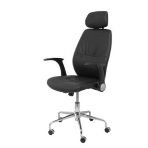 SILLA HUELVES SIMILPIEL NEGRO CON C SILLA HUELVES SIMILPIEL NEGRO CON C