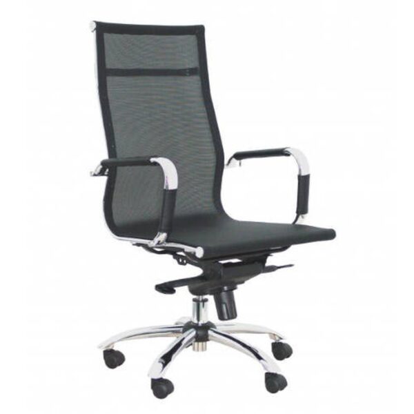 SILLON BARRAX MALLA NEGRO