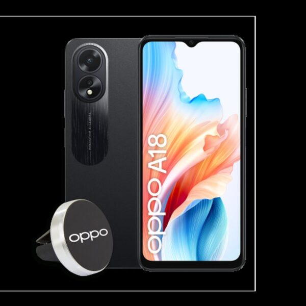 SMARTPHONE OPPO A18 4GB 128GB NEGRO