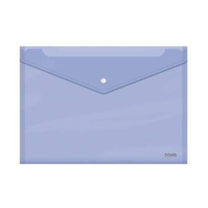 SOBRES POLIPROPILENO BROCHE MORADO FOLIO APAISADO 335X235 DOHE 91481 | PACK 10 UNIDADES