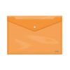 SOBRES POLIPROPILENO BROCHE NARANJA FOLIO APAISADO 335X235 DOHE 91478 | PACK 10 UNIDADES