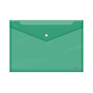SOBRES POLIPROPILENO BROCHE VERDE FOLIO APAISADO 335X235 DOHE 91479 | PACK 10 UNIDADES