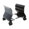 SOPORTE CPU METALICO CON RUEDAS FELLOWES 152-229 MM BLACK SOPORTE CPU METALICO CON RUEDAS FELLOWES 152-229 MM BLACK