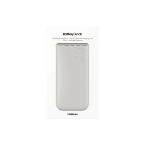 Samsung EB-P4520XUEGEU batería externa 20000 mAh Beige