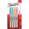 Sharpie 2065402 marcador permanente Fibre tip Azul, Verde, Naranja, Rosa 4 pieza(s) Sharpie 2065402 marcador permanente Fibre tip Azul, Verde, Naranja, Rosa 4 pieza(s)