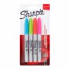 Sharpie 2065403 marcador permanente Fibre tip Azul, Verde, Naranja, Rosa 4 pieza(s) Sharpie 2065403 marcador permanente Fibre tip Azul, Verde, Naranja, Rosa 4 pieza(s)