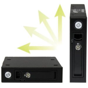 StarTech.com Backplane Rack Móvil de 1 unidad 2,5" SATA/SAS