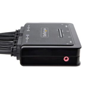 StarTech.com C2-DH46-UA2-CBL-KVM interruptor KVM Negro StarTech.com C2-DH46-UA2-CBL-KVM interruptor KVM Negro