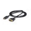 StarTech.com Cable 1,8m Adaptador de Vídeo DisplayPort a DVI - Conversor DP - Hasta 1920x1200 - Pasivo