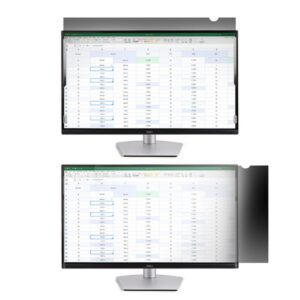 StarTech.com Filtro de Privacidad de 22 Pulgadas 16:9 para Monitor - Pantalla de Privacidad Protector Anti Brillo - Anti Luz Azul con Reducción del 51% - Ángulo de +/- 30°