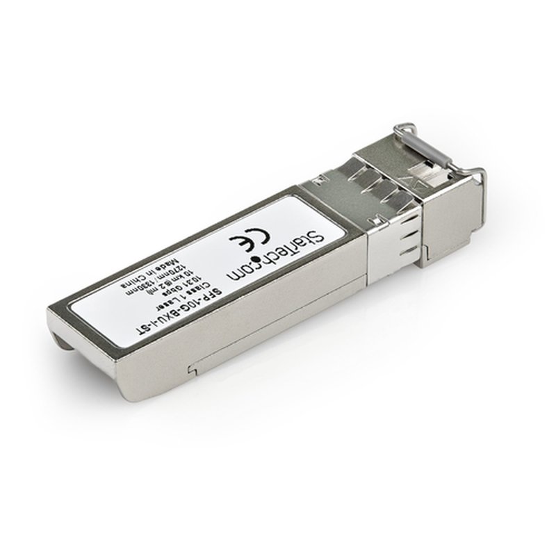 StarTech.com Módulo Transceptor SFP+ Compatible con el Modelo SFP-10G-BXU-I de de Cisco - 10GBASE-BX - Fibra BiDi Ethernet Gigabit Monomodo (SMF) de 10 GbE - Imagen 2