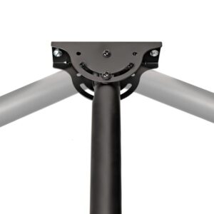 StarTech.com Soporte de Techo para 2 TV - Soporte VESA de Colgar de Alta Resistencia para 2 Pantallas de 32" a 75" - Poste Telescópico Ajustable de 1,06m a 1,52m Inclinación/Giro/Rotación