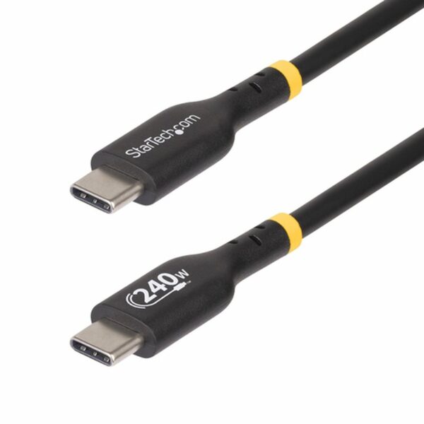 StarTech.com USB2EPR2M cable USB 2 m USB 2.0 USB C Negro