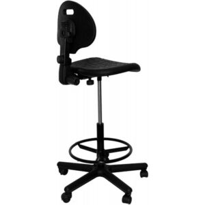 Alternative view of TABURETE PATERNA POLIURETANO NEGRO