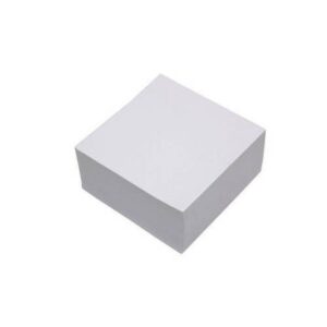 TACO DE NOTAS ENCOLADO BLANCO DE 500 HOJAS DE 10X10 CM. OFFICE CLUB 320076