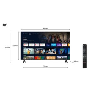 Alternative view of TCL S54 Series 40S5400A Televisor 101,6 cm (40") Full HD Smart TV Wifi Negro