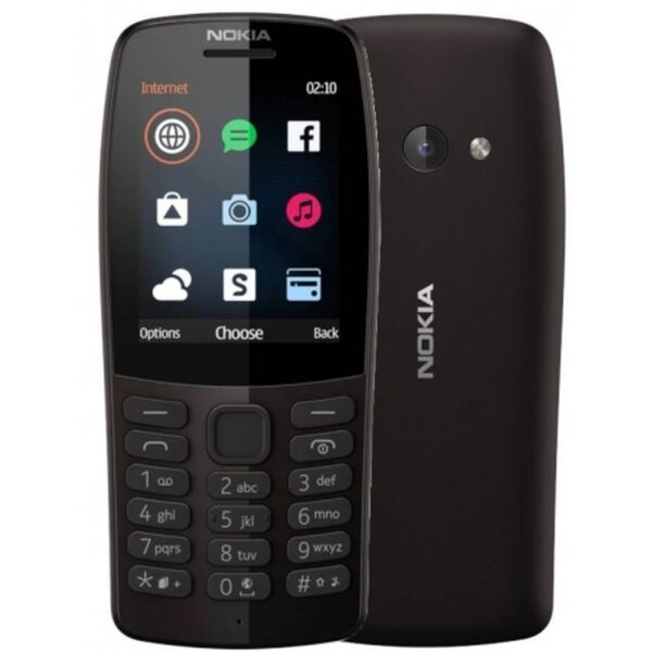 TELEFONO MOVIL NOKIA 210 4G DUAL SIM BLACK