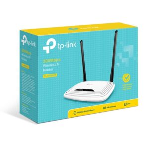TP-Link TL-WR841N router inalámbrico Ethernet rápido Banda única (2,4 GHz) Blanco TP-Link TL-WR841N router inalámbrico Ethernet rápido Banda única (2,4 GHz) Blanco