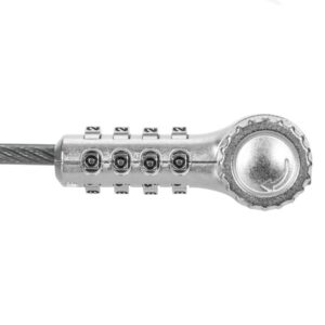 Alternative view of Targus ASP96GLX-S cable antirrobo Plata 2 m