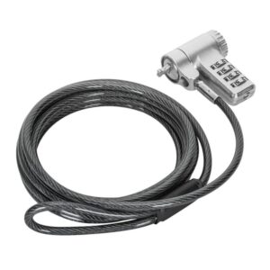 Targus ASP96GLX-S cable antirrobo Plata 2 m Targus ASP96GLX-S cable antirrobo Plata 2 m