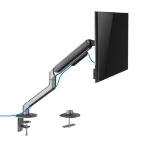 TooQ DB4032TNR-G soporte para monitor 81,3 cm (32") Negro Escritorio