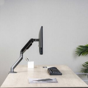 TooQ DB4032TNR-G soporte para monitor 81,3 cm (32") Negro Escritorio