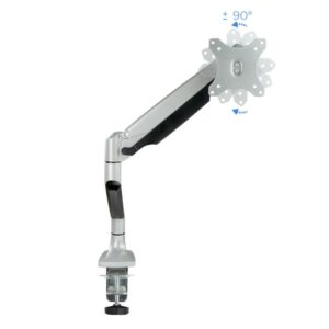 TooQ Soporte de Mesa Giratorio e Inclinable para Pantalla (Monitor / TV Plasma / LCD / LED) 13” – 32”, de Un Brazo, Plata TooQ Soporte de Mesa Giratorio e Inclinable para Pantalla (Monitor / TV Plasma / LCD / LED) 13” – 32”, de Un Brazo, Plata