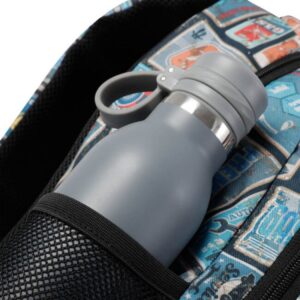 Totto Goctal mochila Mochila escolar Azul, Rojo Poliéster