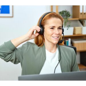 Trust HS-260 Auriculares Alámbrico Banda para cuello Oficina/Centro de llamadas USB tipo A Negro