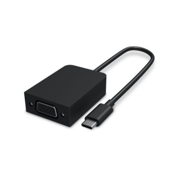 Microsoft Surface USB-C to VGA Adapter - Adaptador de vídeo - 24 pin USB-C macho a HD-15 (VGA) hembra - para Surface Book 2
