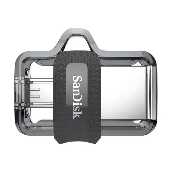 MEMORIA MICRO USB / USB 3.0 16GB SANDISK ULTRA DUAL M3.0 SILVER / BLACK