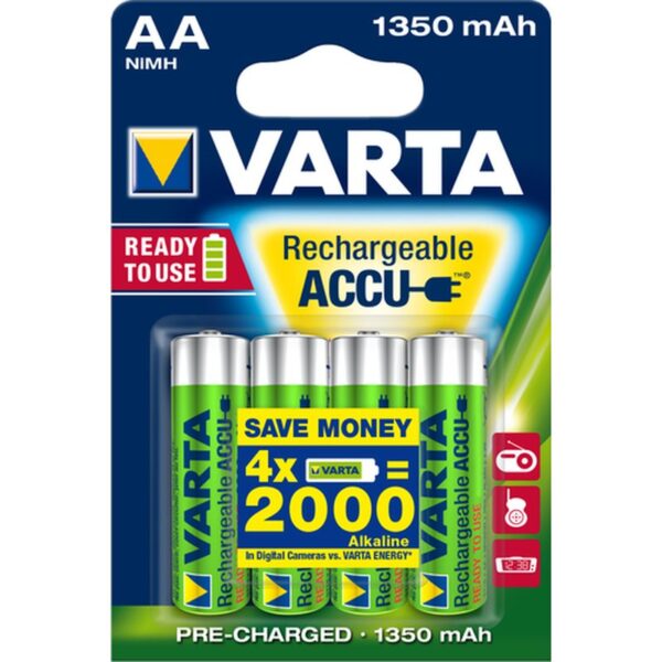 Varta Ready2Use HR06 1350 mAh Batería recargable AA Níquel-metal hidruro (NiMH)