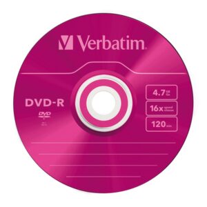 Verbatim DVD-R Colour 4,7 GB 5 pieza(s)