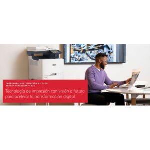Xerox VersaLink C625 A4 50 ppm Copia/impresión/escaneado/fax a doble cara PS3 PCL5e/6 2 bandejas 650 hojas Xerox VersaLink C625 A4 50 ppm Copia/impresión/escaneado/fax a doble cara PS3 PCL5e/6 2 bandejas 650 hojas