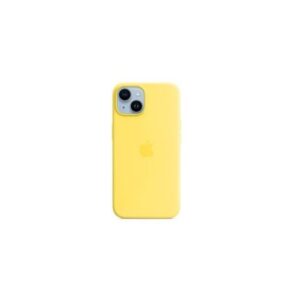 FUNDA IPHONE 14 PLUS APPLE SILICONA CANARY YELLOW MAGSAFE