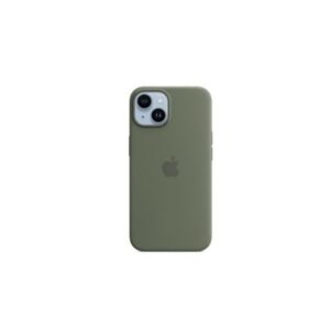 FUNDA IPHONE 14 PLUS APPLE SILICONA OLIVE MAGSAFE