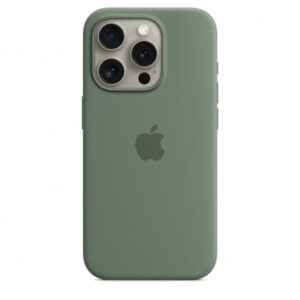 FUNDA IPHONE 15 PRO APPLE SILICONA CYPRESS MAGSAFE