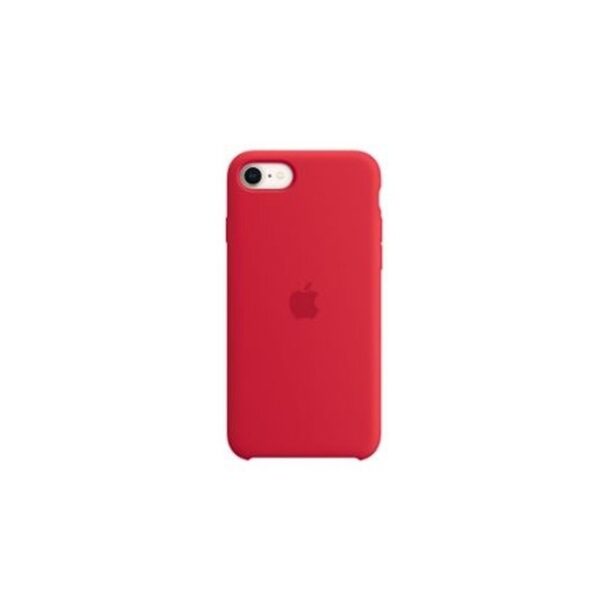 iPhone SE Sil Case Red