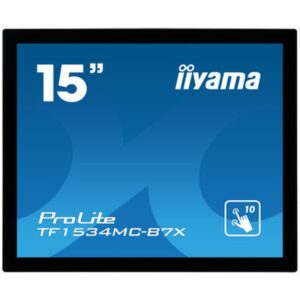 Alternative view of iiyama ProLite TF1534MC-B7X pantalla para PC 38,1 cm (15") 1024 x 768 Pixeles XGA LED Pantalla táctil Multi-usuario Negro