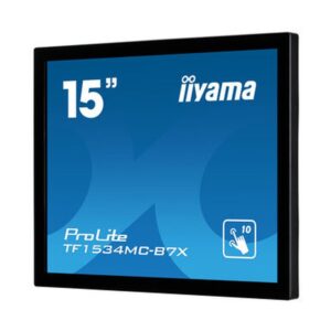 iiyama ProLite TF1534MC-B7X pantalla para PC 38,1 cm (15") 1024 x 768 Pixeles XGA LED Pantalla táctil Multi-usuario Negro