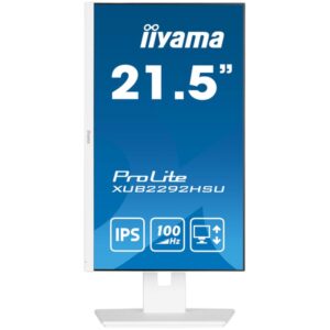Alternative view of iiyama ProLite XUB2292HSU-W6 pantalla para PC 54,6 cm (21.5") 1920 x 1080 Pixeles Full HD LED Blanco