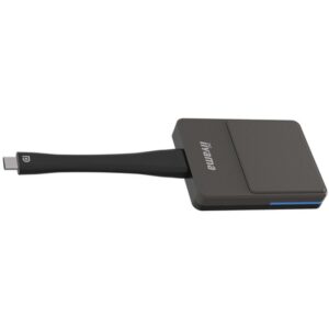 iiyama WP D002C adaptador Smart TV USB 4K Ultra HD Negro, Plata