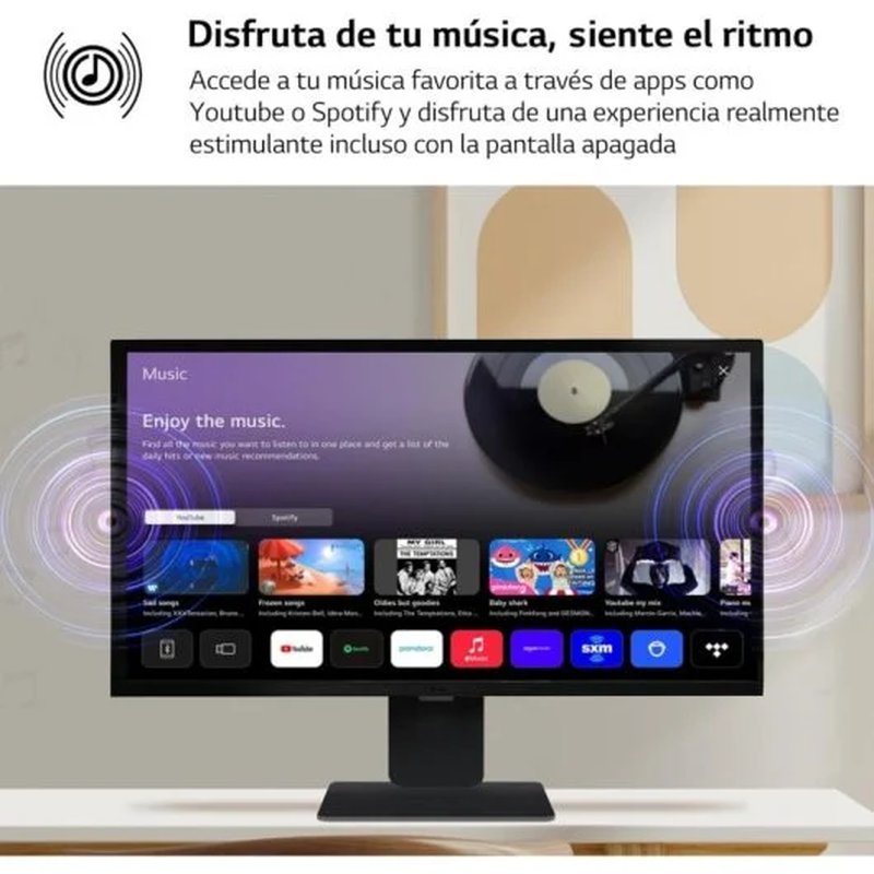 LG MyView Smart LED display 80 cm (31.5") 1920 x 1080 Pixeles Full HD LCD Negro LG MyView Smart LED display 80 cm (31.5") 1920 x 1080 Pixeles Full HD LCD Negro - Imagen 4