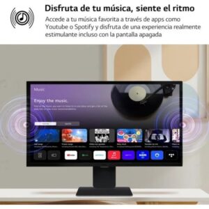 LG MyView Smart LED display 80 cm (31.5") 1920 x 1080 Pixeles Full HD LCD Negro