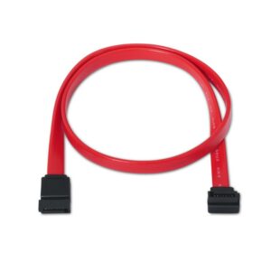 Alternative view of AISENS A130-0155 cable de SATA 0,5 m SATA 7-pin Negro, Rojo