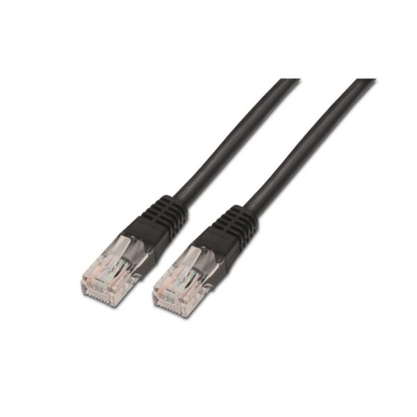 AISENS A133-0202 cable de red Negro 0,5 m Cat5e U/UTP (UTP)