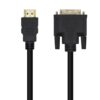 AISENS Cable DVI A HDMI, DVI 18+1/M-HDMI A/M, Negro, 3.0m AISENS Cable DVI A HDMI, DVI 18+1/M-HDMI A/M, Negro, 3.0m
