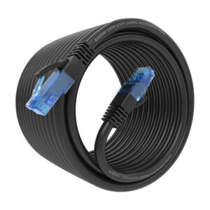 Alternative view of AISENS Cable De Red Latiguillo RJ45 Cat.6 UTP AWG26 CCA, Negro, 10 m