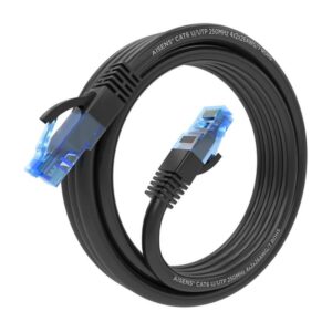 Alternative view of AISENS Cable De Red Latiguillo RJ45 Cat.6 UTP AWG26 CCA, Negro, 2.0 m